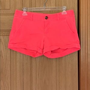 Neon Pink American Eagle Shorts